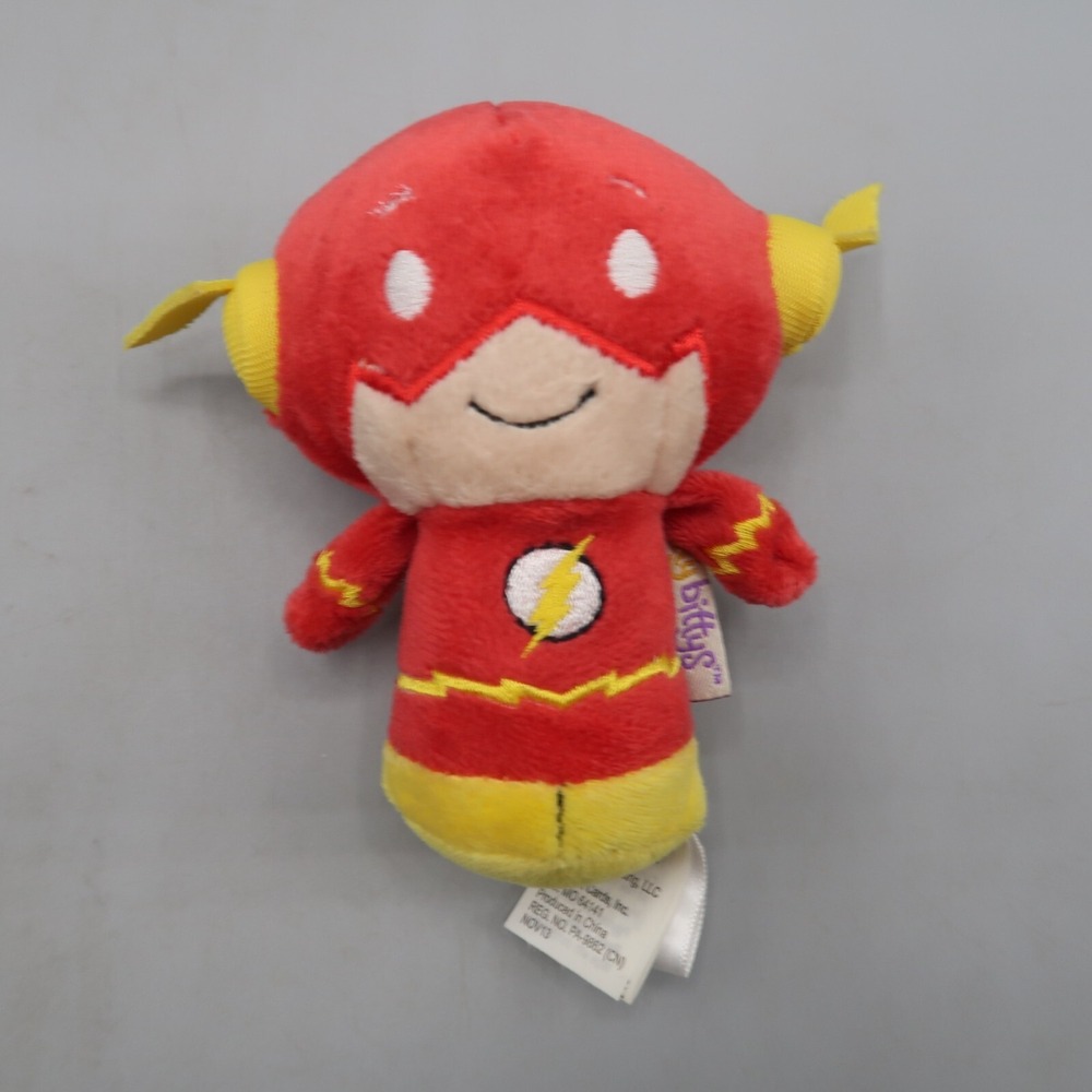 Hallmark Itty Bittys Marvel The Flash  4" Plush Stuffed Animal Toy